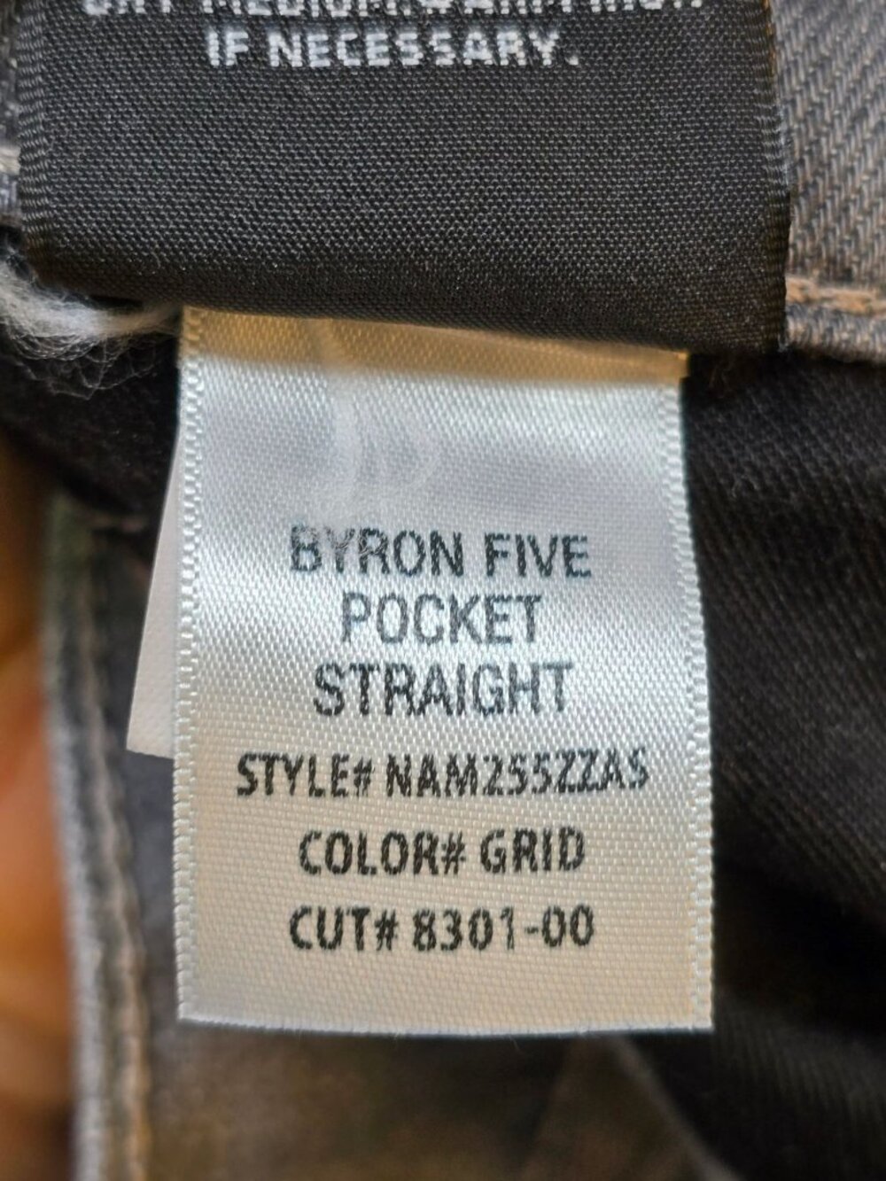 Hudson Mens Byron Five Pocket Straight Jeans Gray Size 30 X 29 - Picture 5 of 6